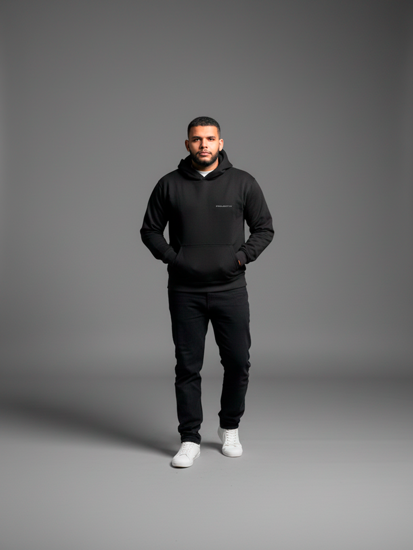 The Hoodie V1 - Black