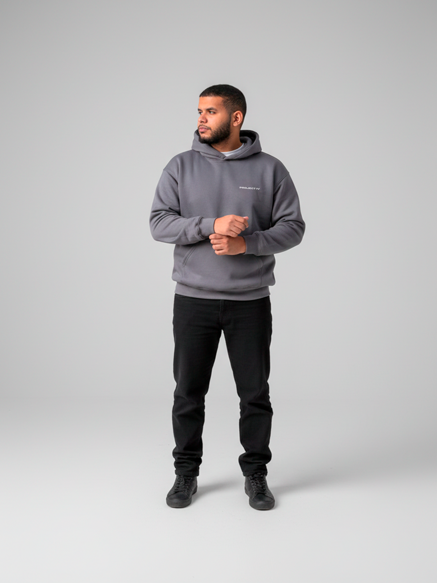 The Hoodie V1 - Grey