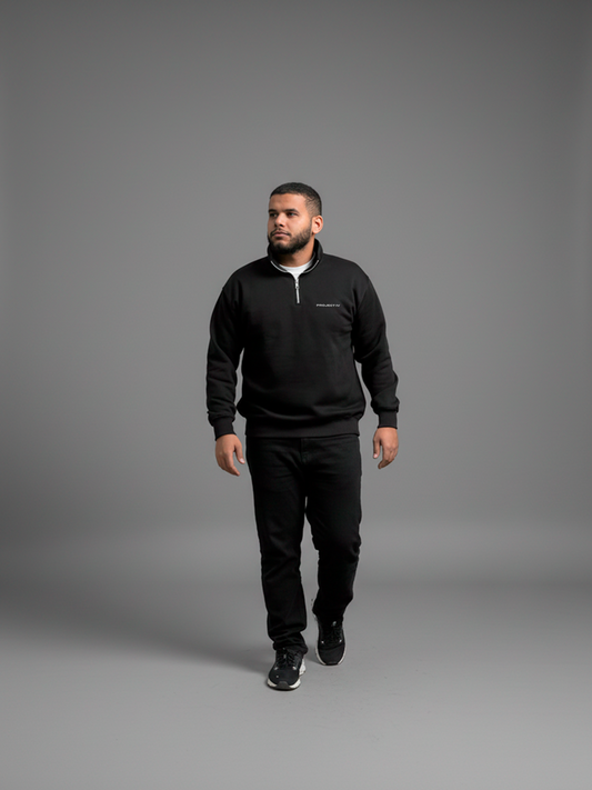 The Quarterzip V1 - Black